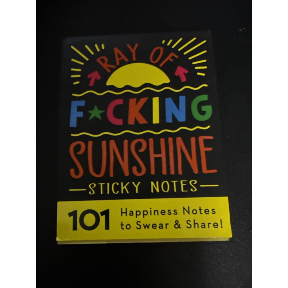 Sourcebooks, Ray of F*cking Sunshine Sticky Notes